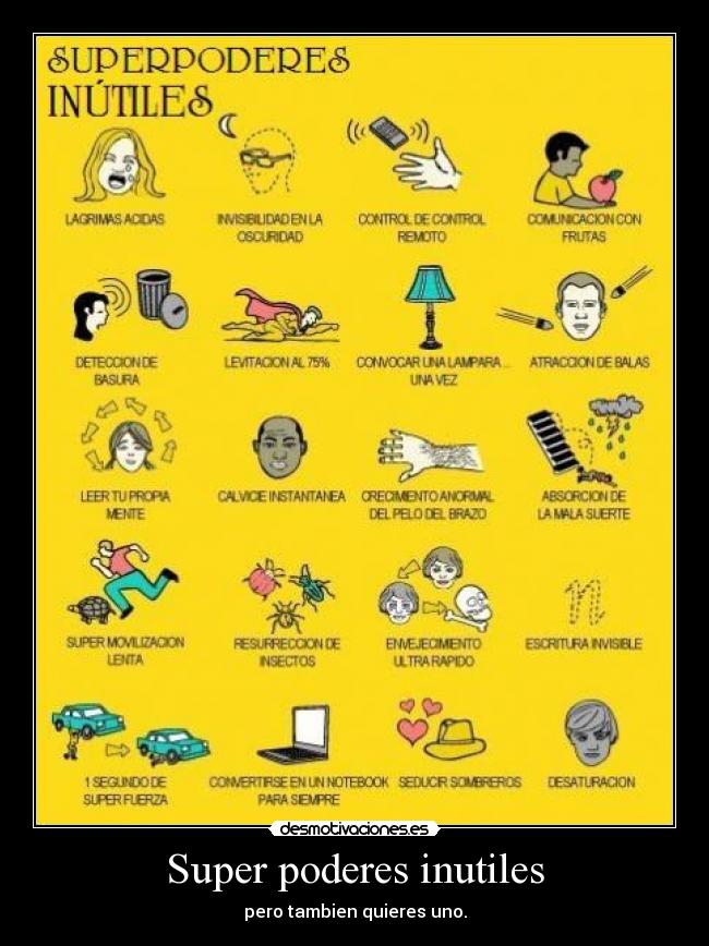 Super poderes inutiles - 