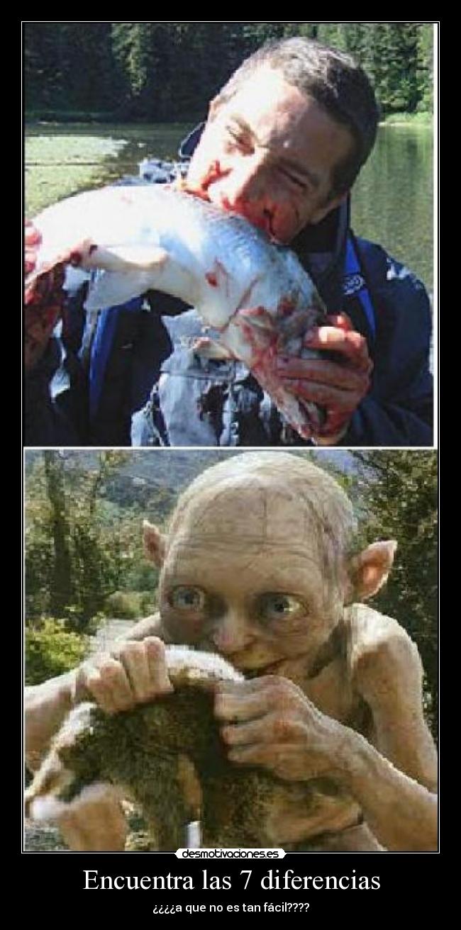 Encuentra las 7 diferencias -