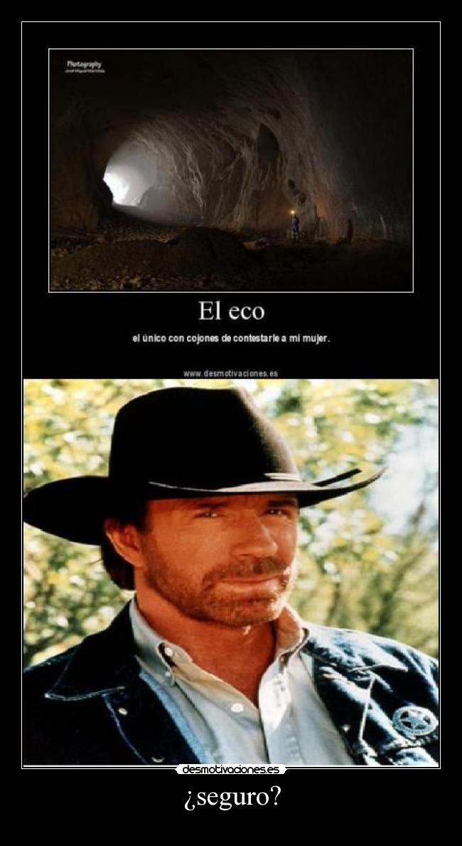 ¿seguro? -