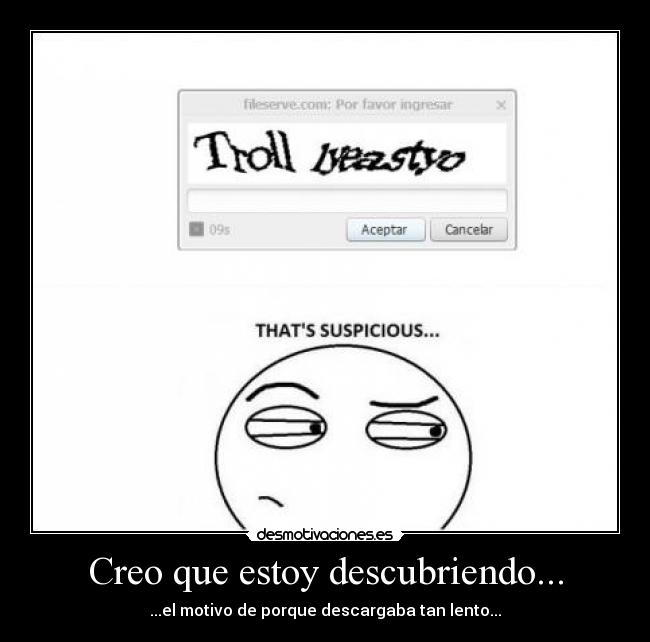 Creo que estoy descubriendo... -