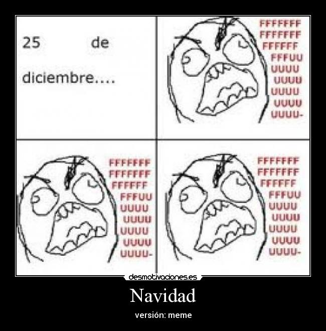 Navidad - versión: meme