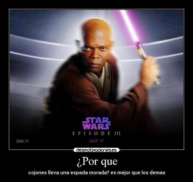 ¿Por que - cojones lleva una espada morada? es mejor que los demas