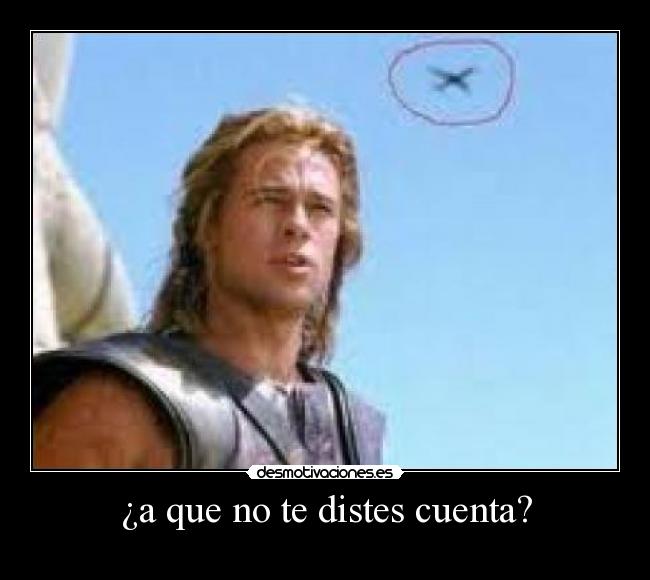 ¿a que no te distes cuenta? -