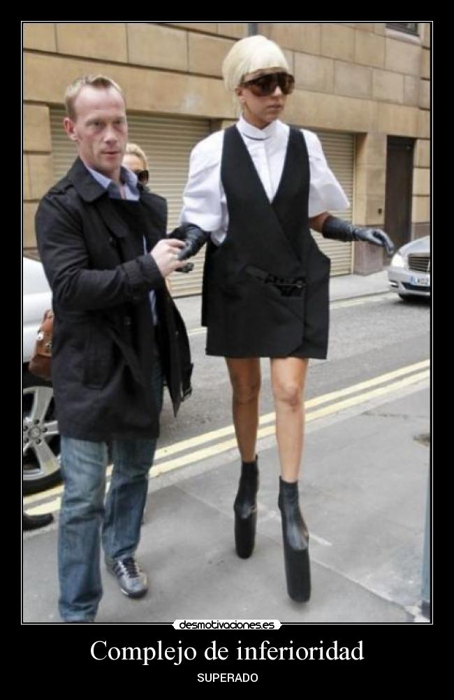 Complejo de inferioridad -