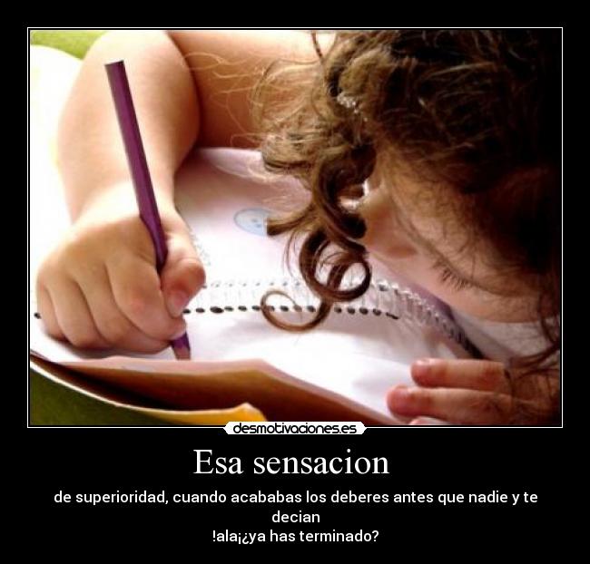 Esa sensacion -