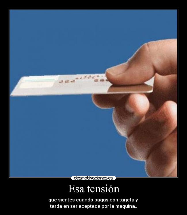 Esa tensión - 