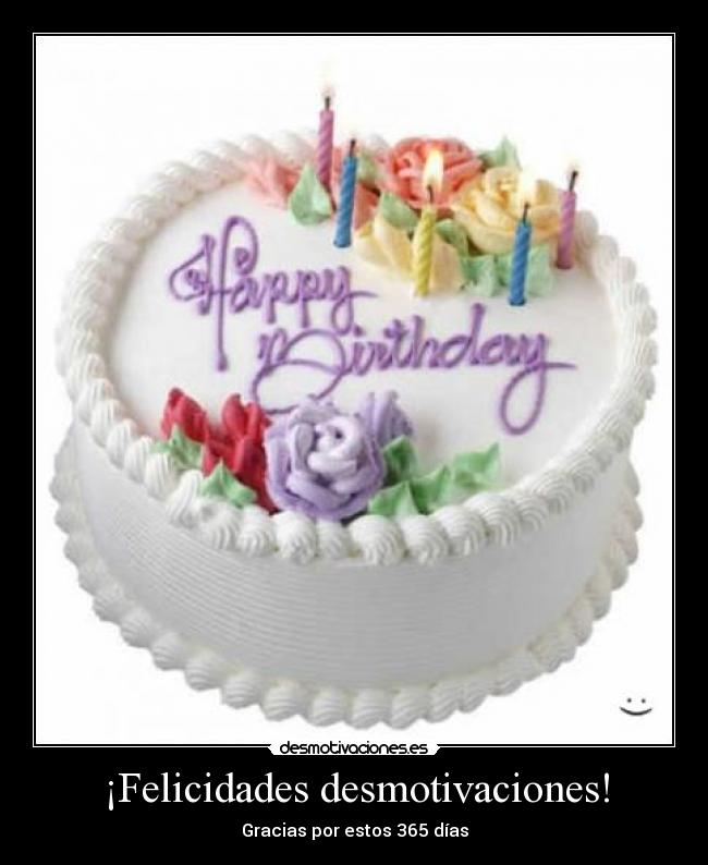 ¡Felicidades desmotivaciones! -