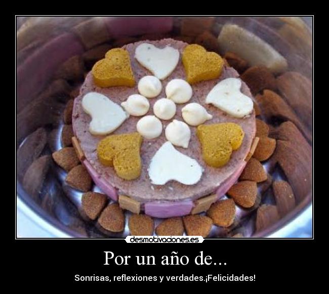 Por un año de... -