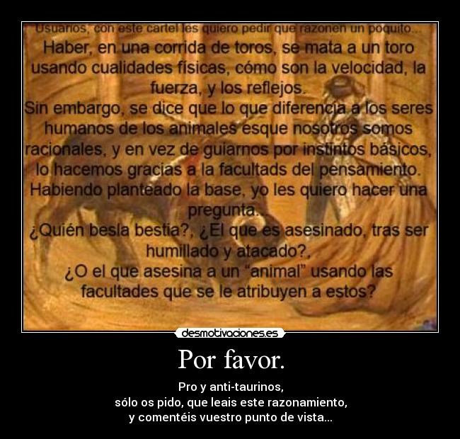 Por favor. - 