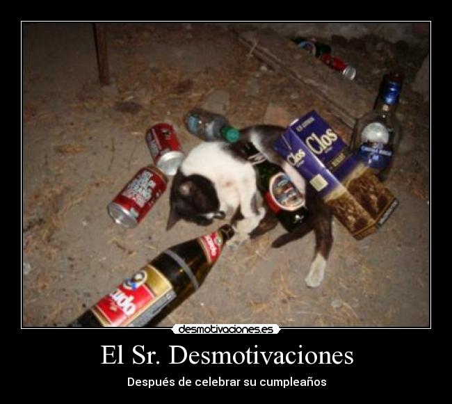 El Sr. Desmotivaciones -