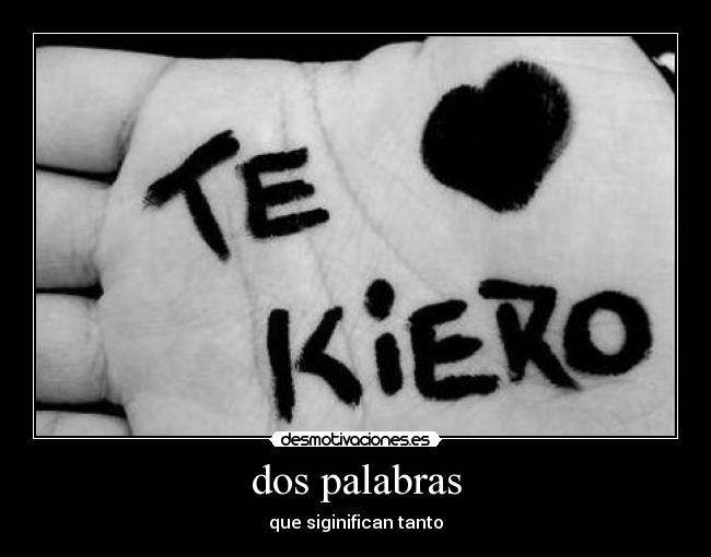 dos palabras - 