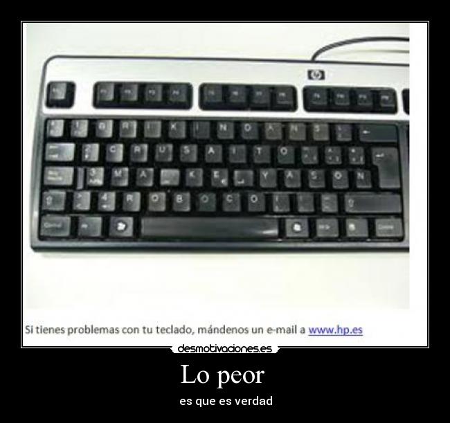 Lo peor  - 