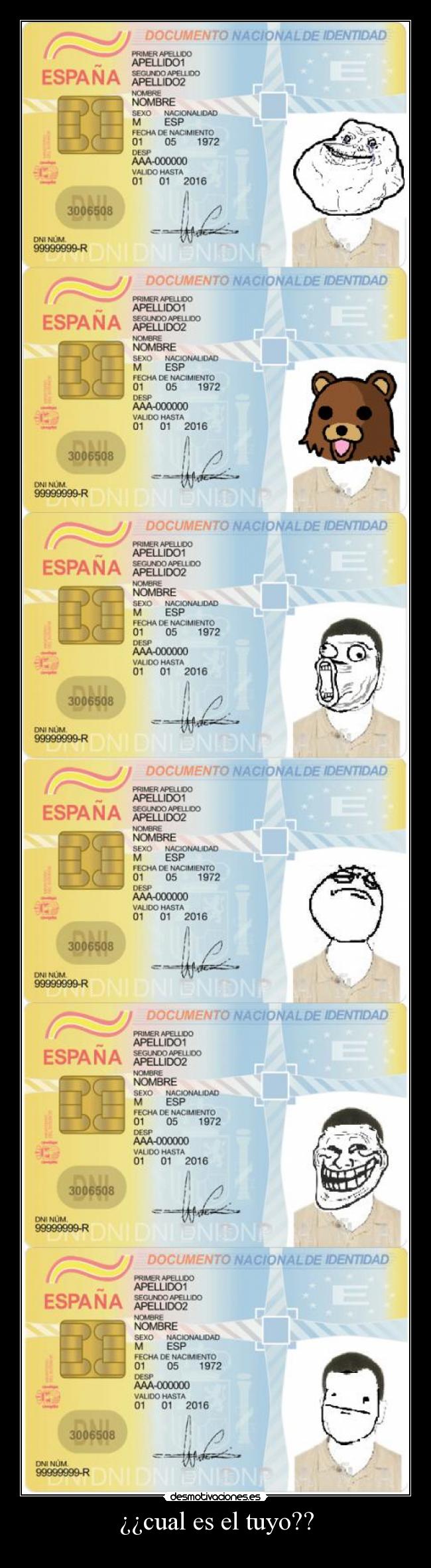 ¿¿cual es el tuyo?? -