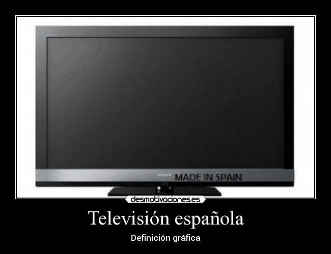 Televisión española -