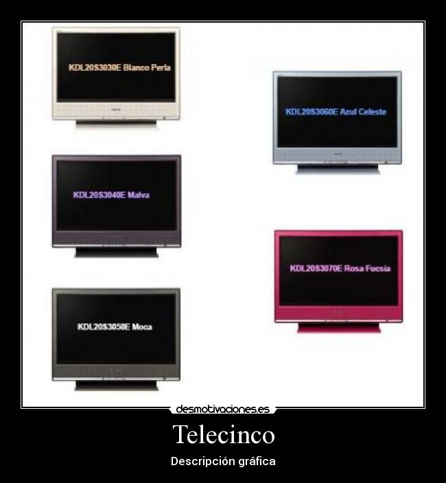 Telecinco - Descripción gráfica