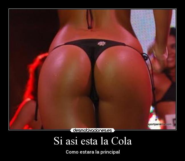 Si asi esta la Cola - Como estara la principal