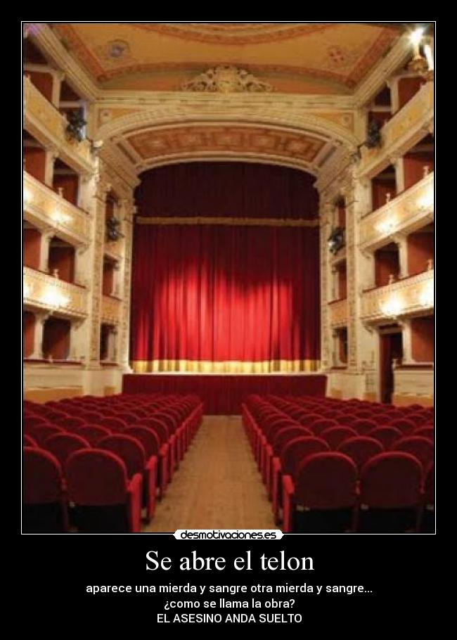 Se abre el telon -