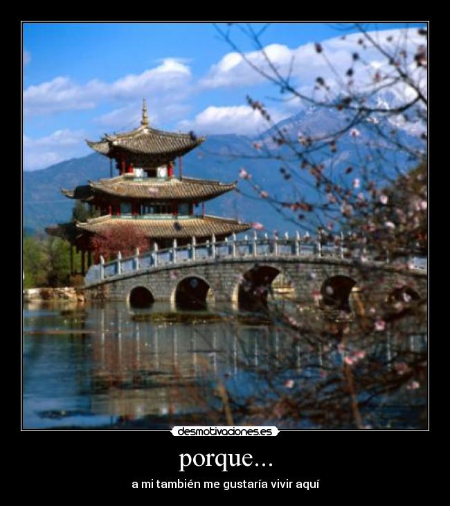 porque... -