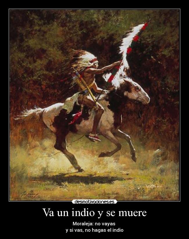 carteles indio desmotivaciones