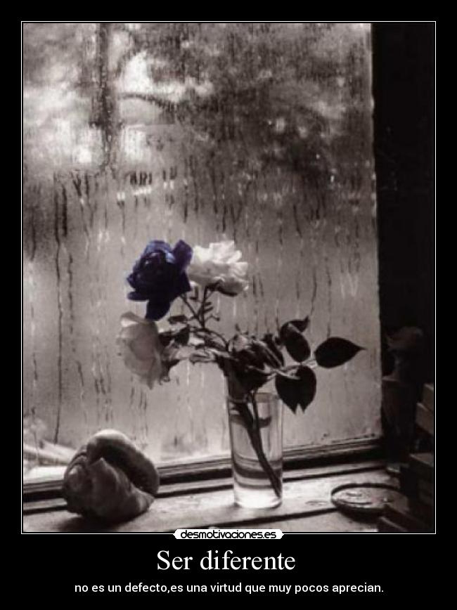 Ser diferente -