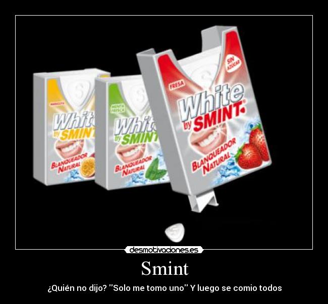 carteles smint smint desmotivaciones
