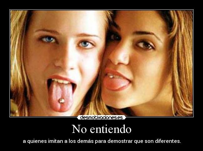 No entiendo -