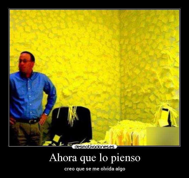 Ahora que lo pienso -