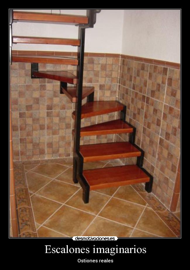 Escalones imaginarios - Ostiones reales