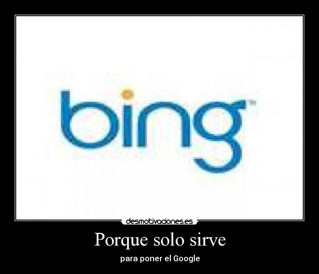 Porque solo sirve - 