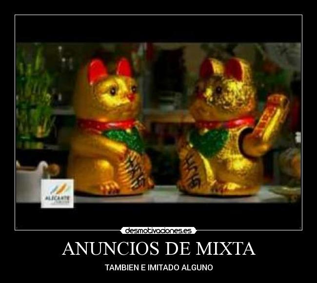 ANUNCIOS DE MIXTA - 