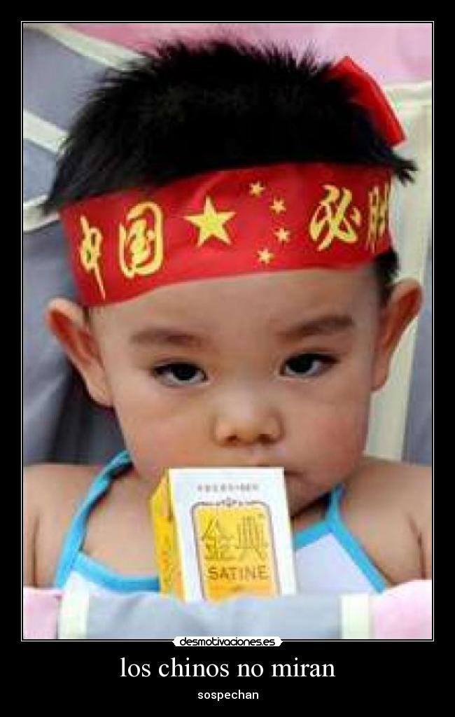 los chinos no miran - 