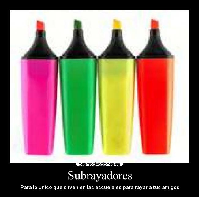 Subrayadores - 