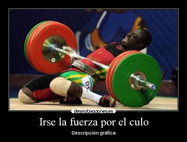 Irse la fuerza por el culo - 