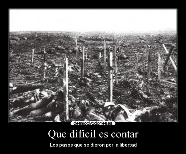 Que dificil es contar - 