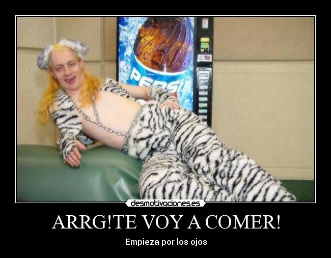 ARRG!TE VOY A COMER! - Empieza por los ojos