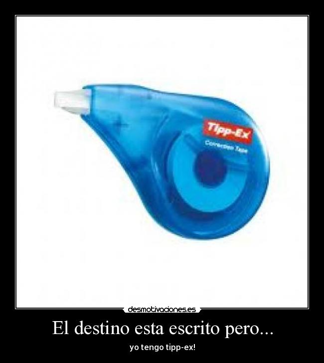 El destino esta escrito pero... - 