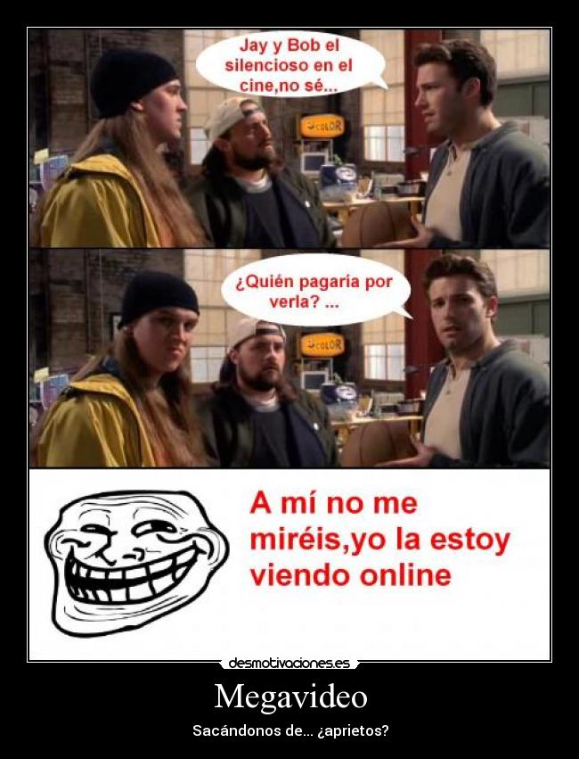 Megavideo - Sacándonos de... ¿aprietos?