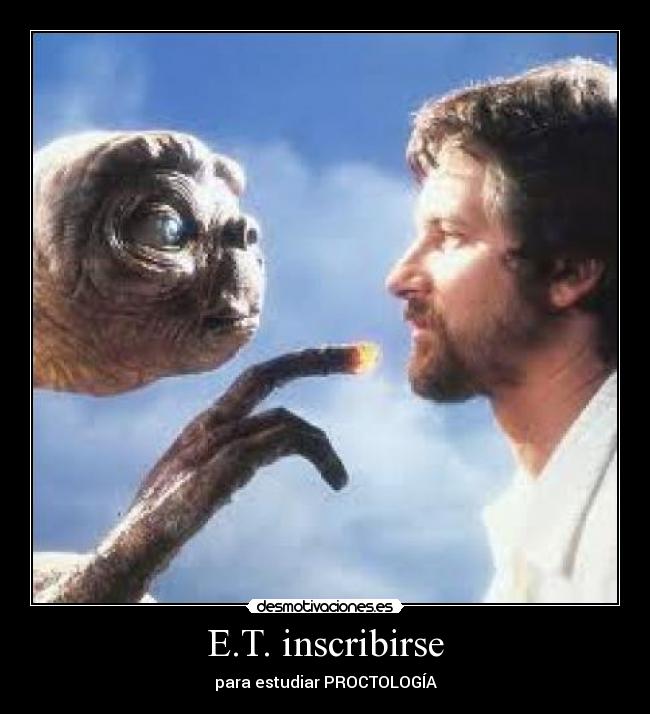 E.T. inscribirse - 