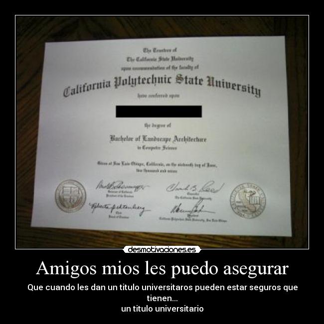 Amigos mios les puedo asegurar - 