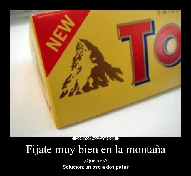 Fijate muy bien en la montaña - 