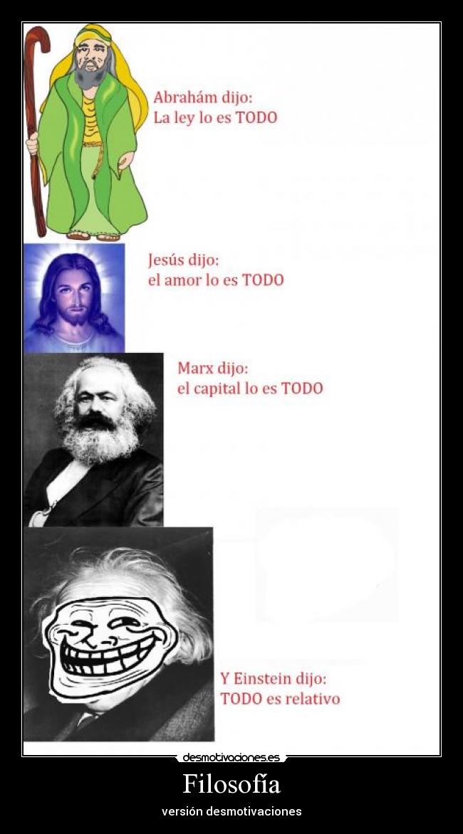 Filosofía - versión desmotivaciones