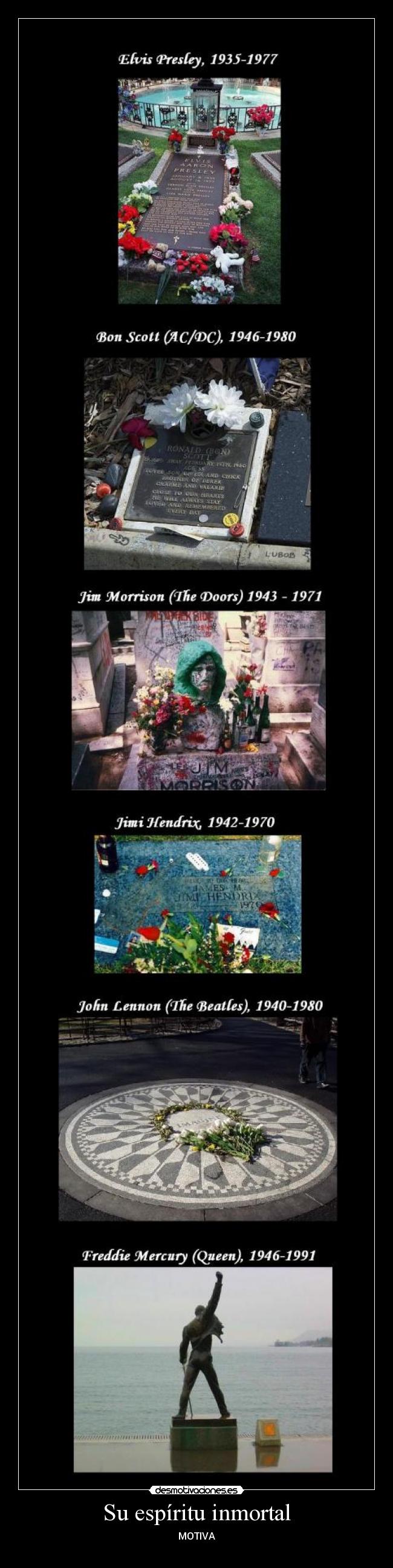 Su espíritu inmortal - 