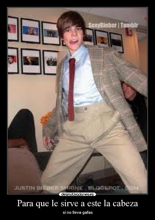 Para que le sirve a este la cabeza - 