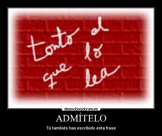 ADMÍTELO -