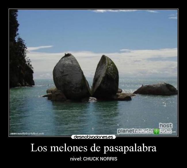 Los melones de pasapalabra - nivel: CHUCK NORRIS