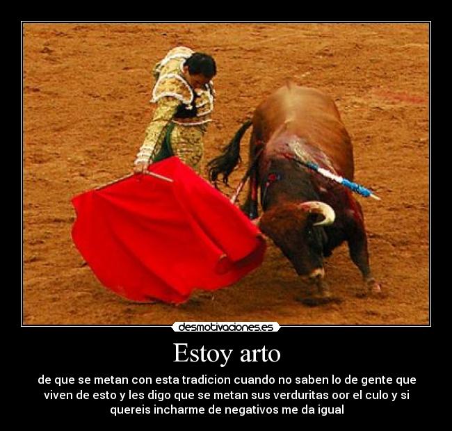 carteles toros antitaurinos mierda desmotivaciones