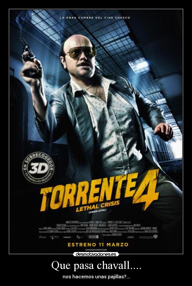 Que pasa chavall.... - nos hacemos unas pajillas?...