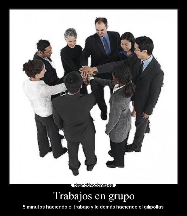 Trabajos en grupo -
