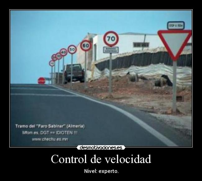 Control de velocidad -