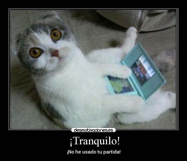 ¡Tranquilo! -